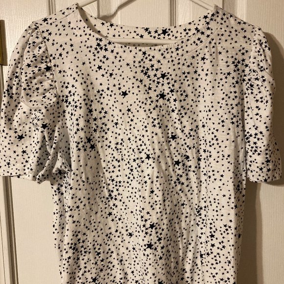 Loft Star Pattern Top, Size XL - Picture 1 of 2